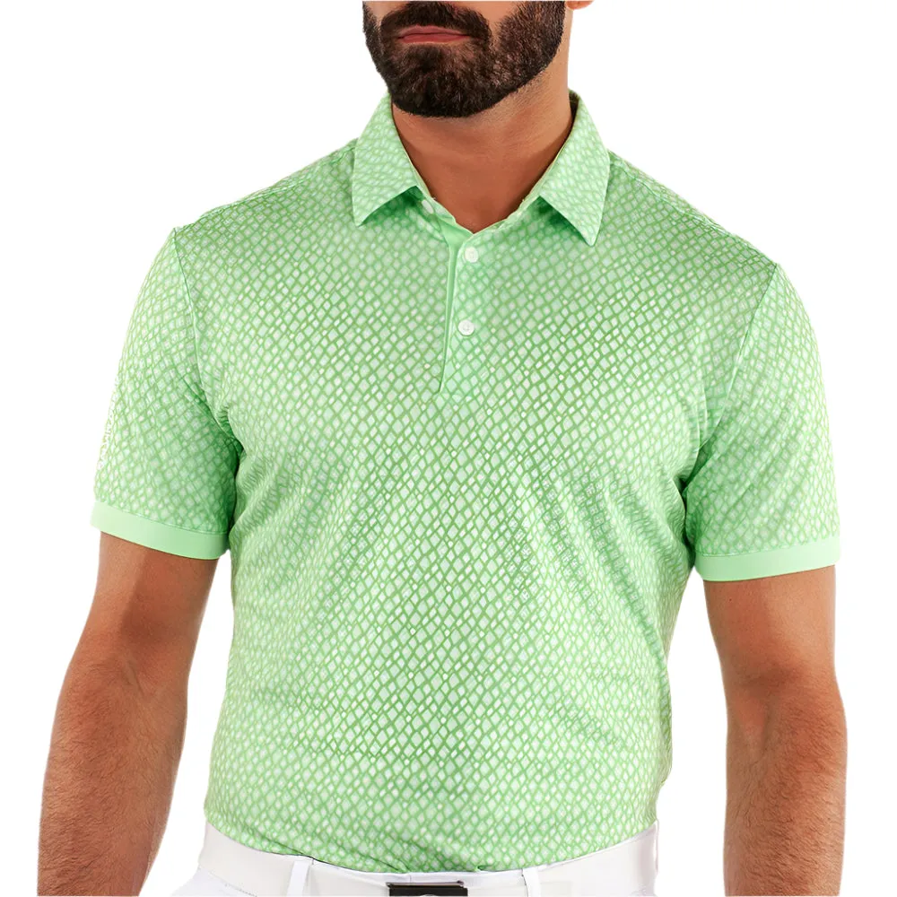 Holiday Sale Galvin Green Manuel Polo Shirt - Fresh Green/White