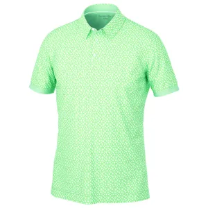 Walk with Purpose Cyber Monday Sale Galvin Green Manuel Polo Shirt - Fresh Green/White