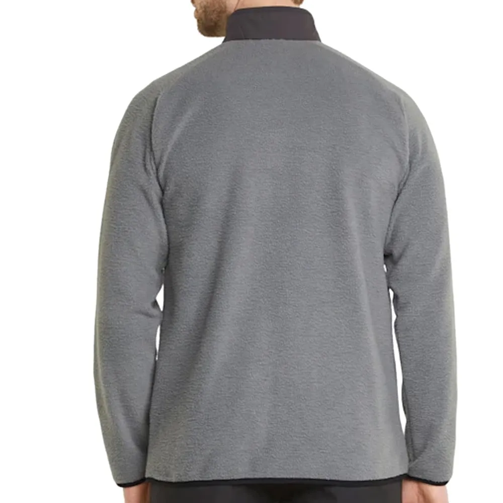 Bring the Heat New Year's Eve Sale Puma Sherpa 1/4 Zip Pullover - Quiet Shade/Black