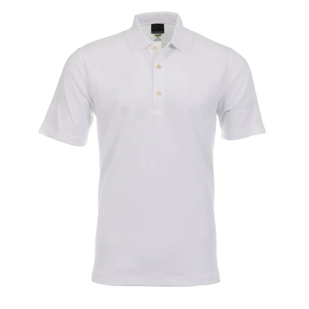 Sweetest Day Sale Bring the Heat Greg Norman By Proquip Performance Micro Pique Polo Shirt - White