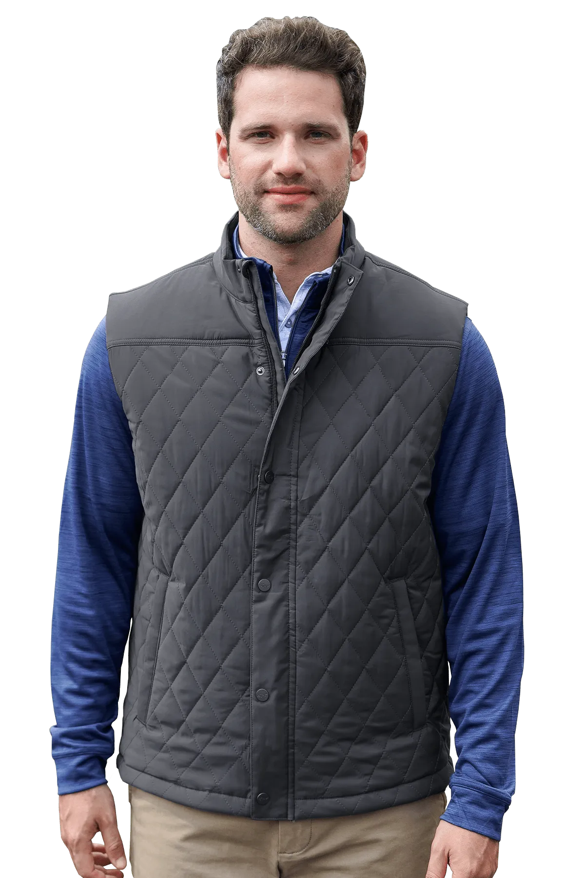 Autumn Sale Memorial Day Sale Greg Norman - Men'S Full-Zip Legacy Vest