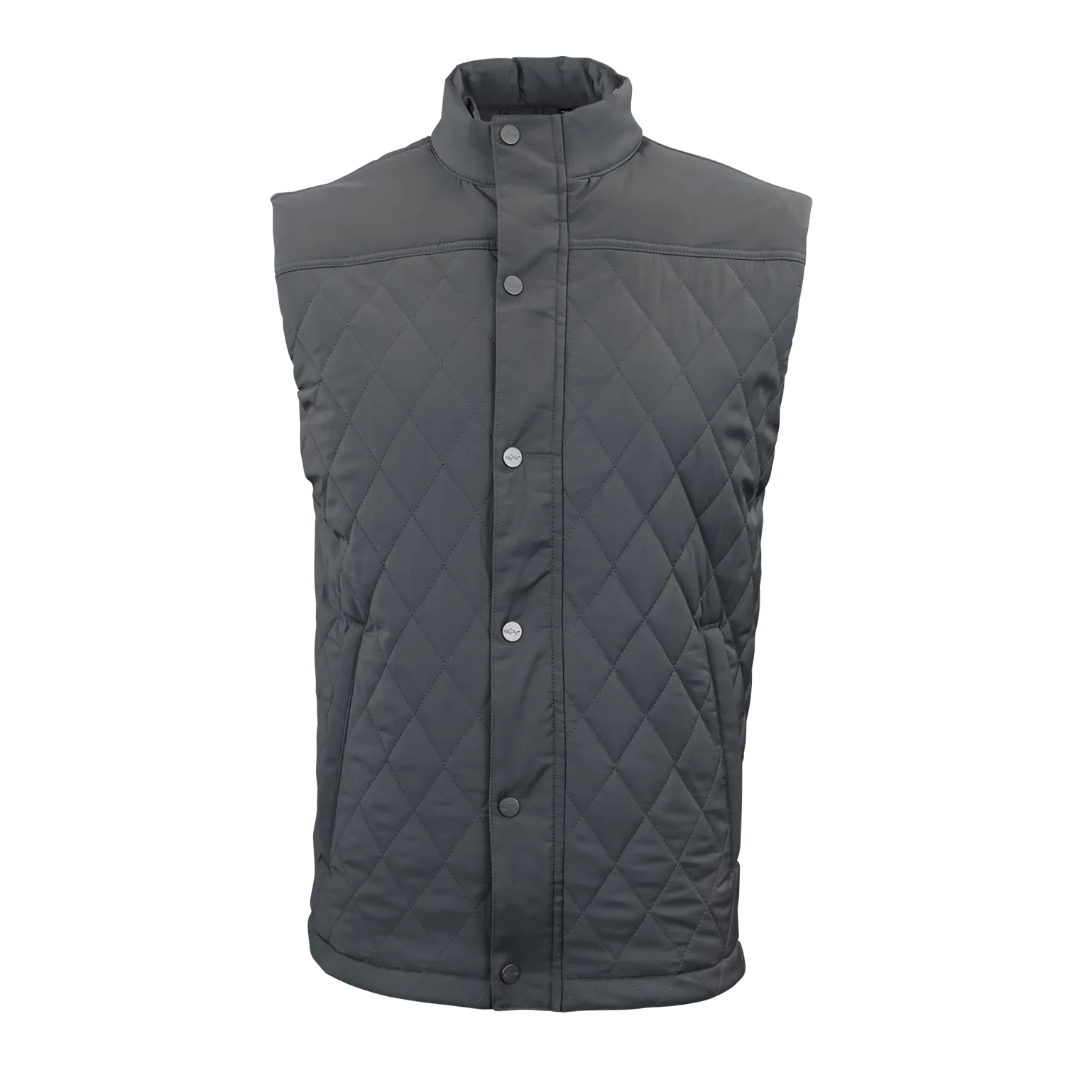 Greg Norman - Men'S Full-Zip Legacy Vest Step into the Beat Push Beyond Limits