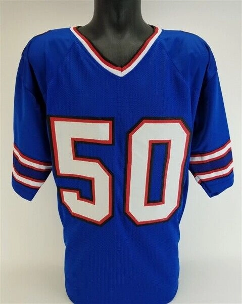 Gregory Rousseau Signed Bills Jersey (JSA COA) Buffalo 2021 1st Rnd Pk / U Miami