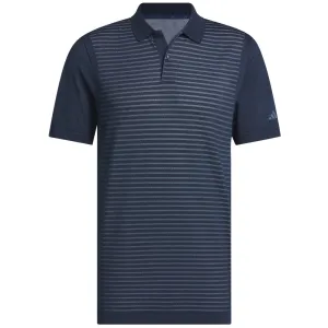 Special Offer Adidas Ultimate365 Tour Seamless Stripe Polo Shirt - Collegiate Navy