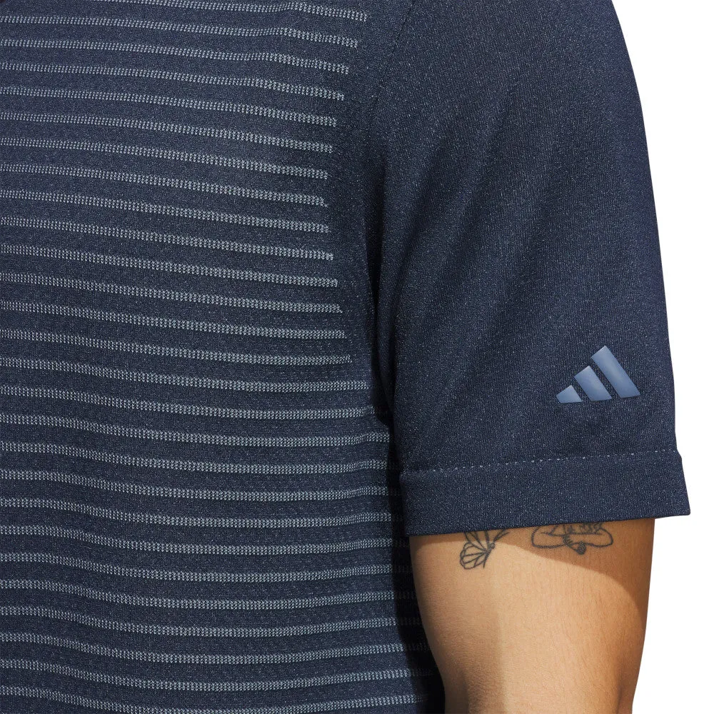 Adidas Ultimate365 Tour Seamless Stripe Polo Shirt - Collegiate Navy Labor Day Sale Make a Statement