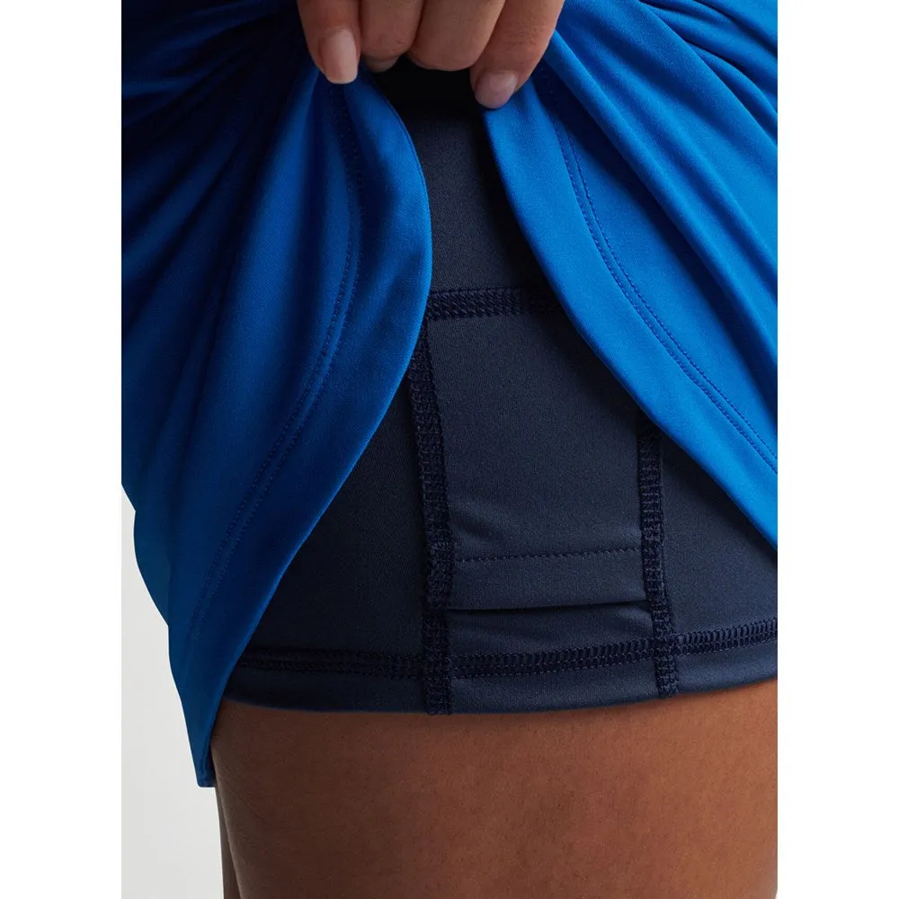 Walk Tall Peter Millar Women'S Alice Petal Hem Golf Skort - Blue Bird