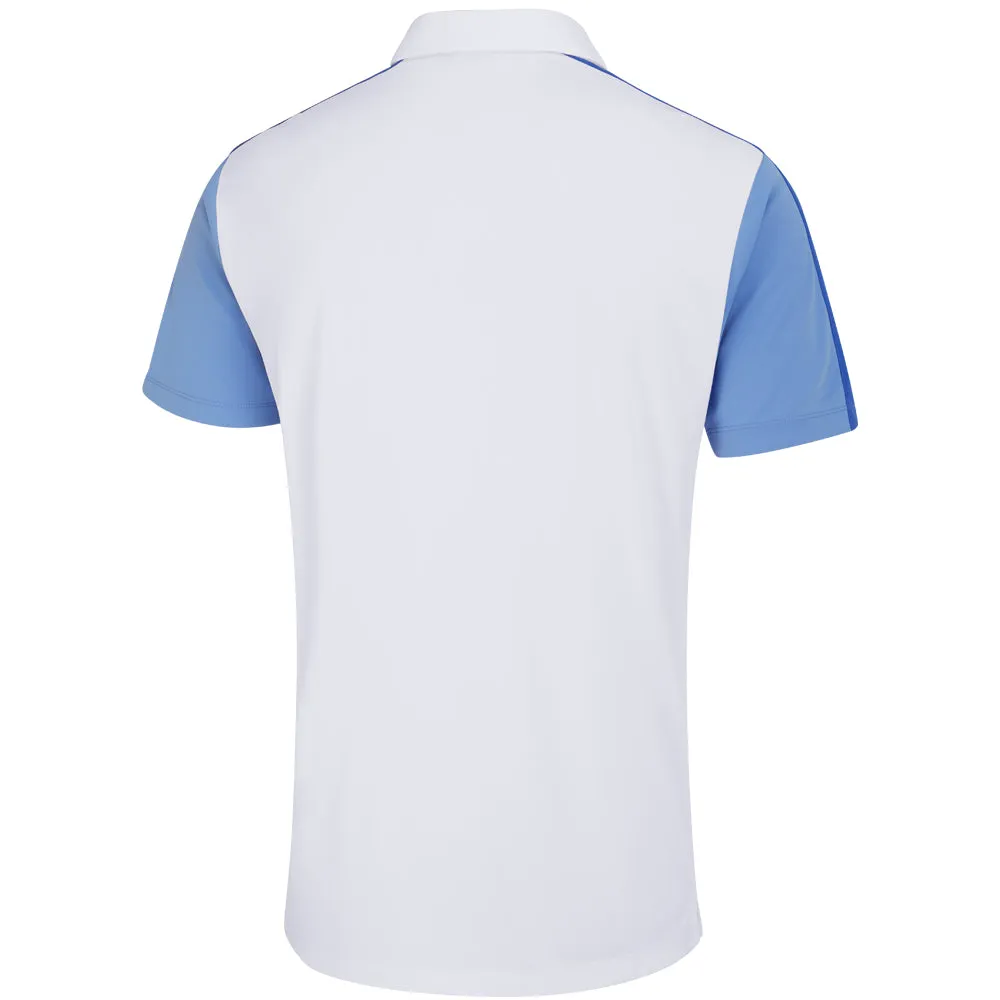 Power Every Step Feel the Energy Ping Kelly Polo Shirt - White Multi
