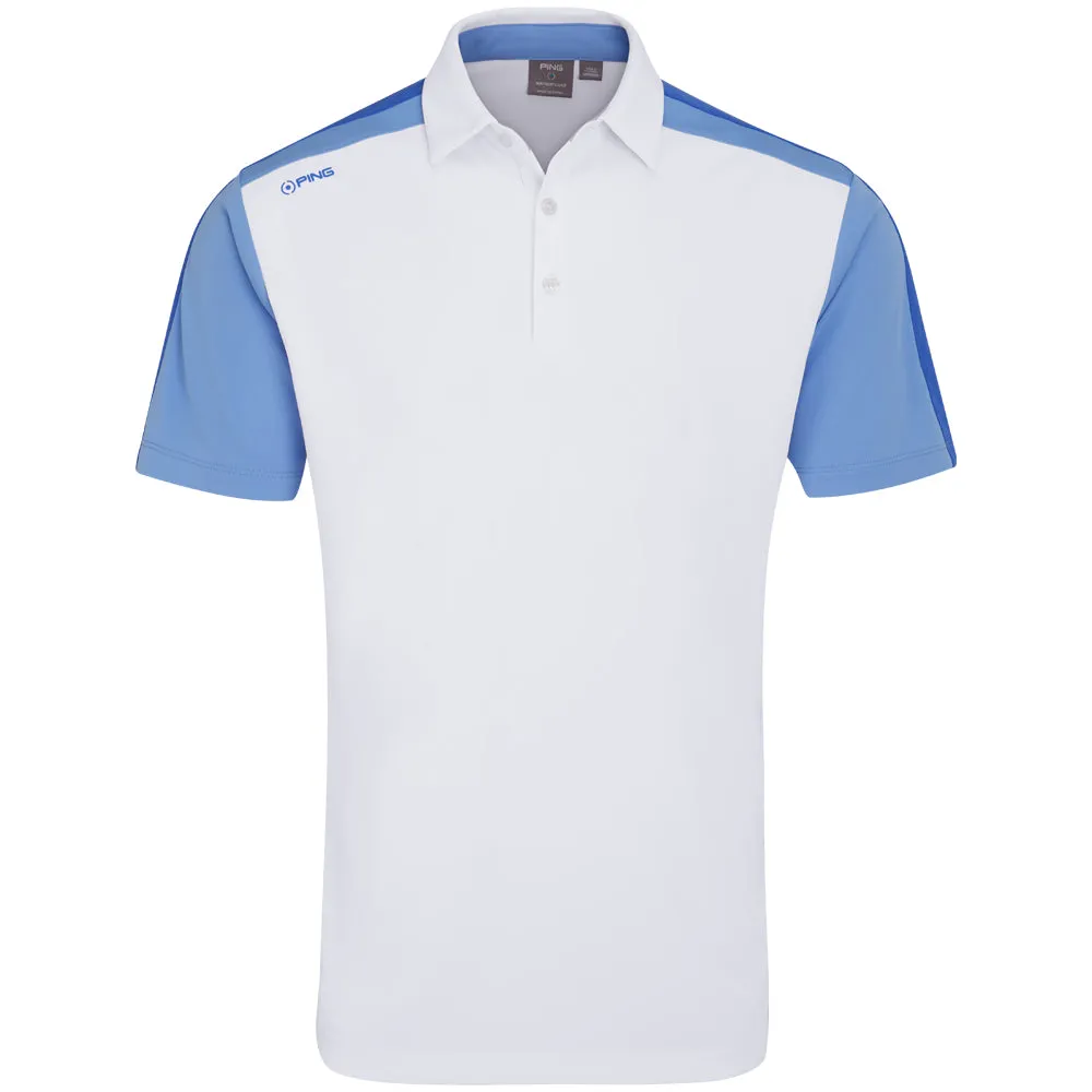 Ping Kelly Polo Shirt - White Multi Hit Your Next Level