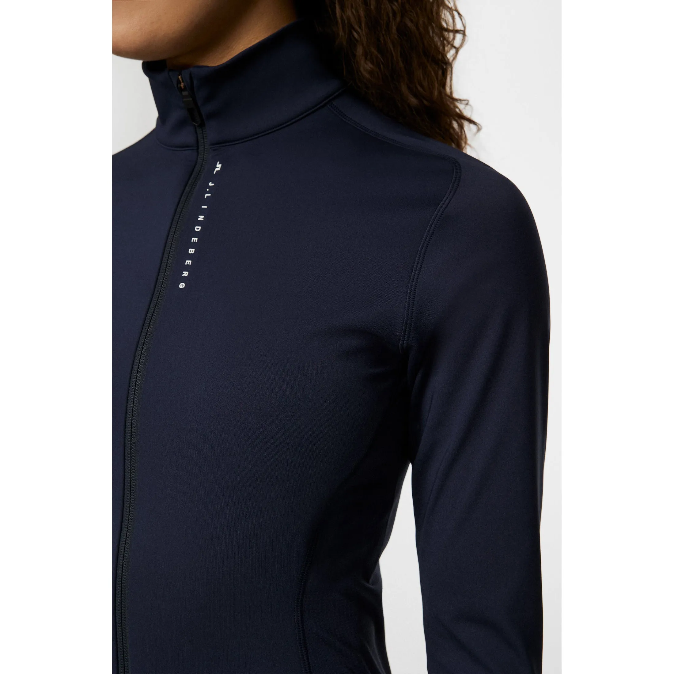 Born to Stand Out J.Lindeberg Women'S Mel Full Zip Golf Mid-Layer - Jl Navy