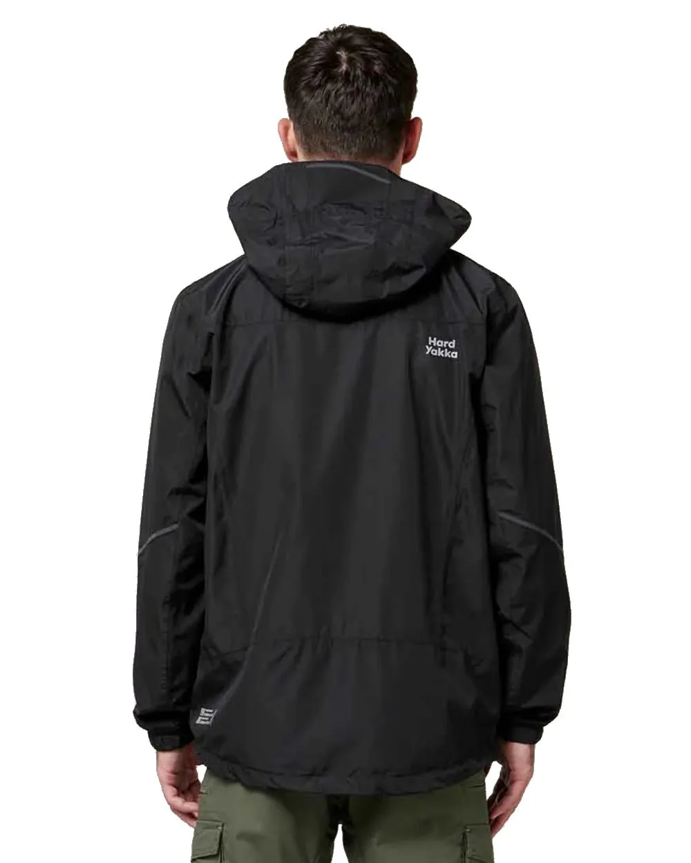 Hard Yakka Mens Orbit Waterproof Jacket Lightweight Rain Jackets