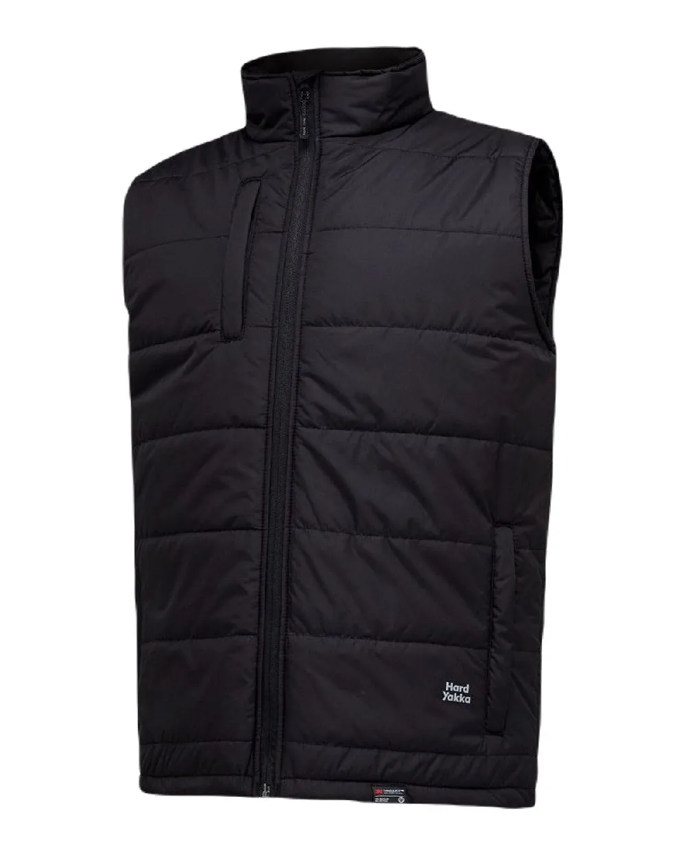 Hard Yakka Mens Puffa 2.0 Gilet Brushed Tartan Shirts