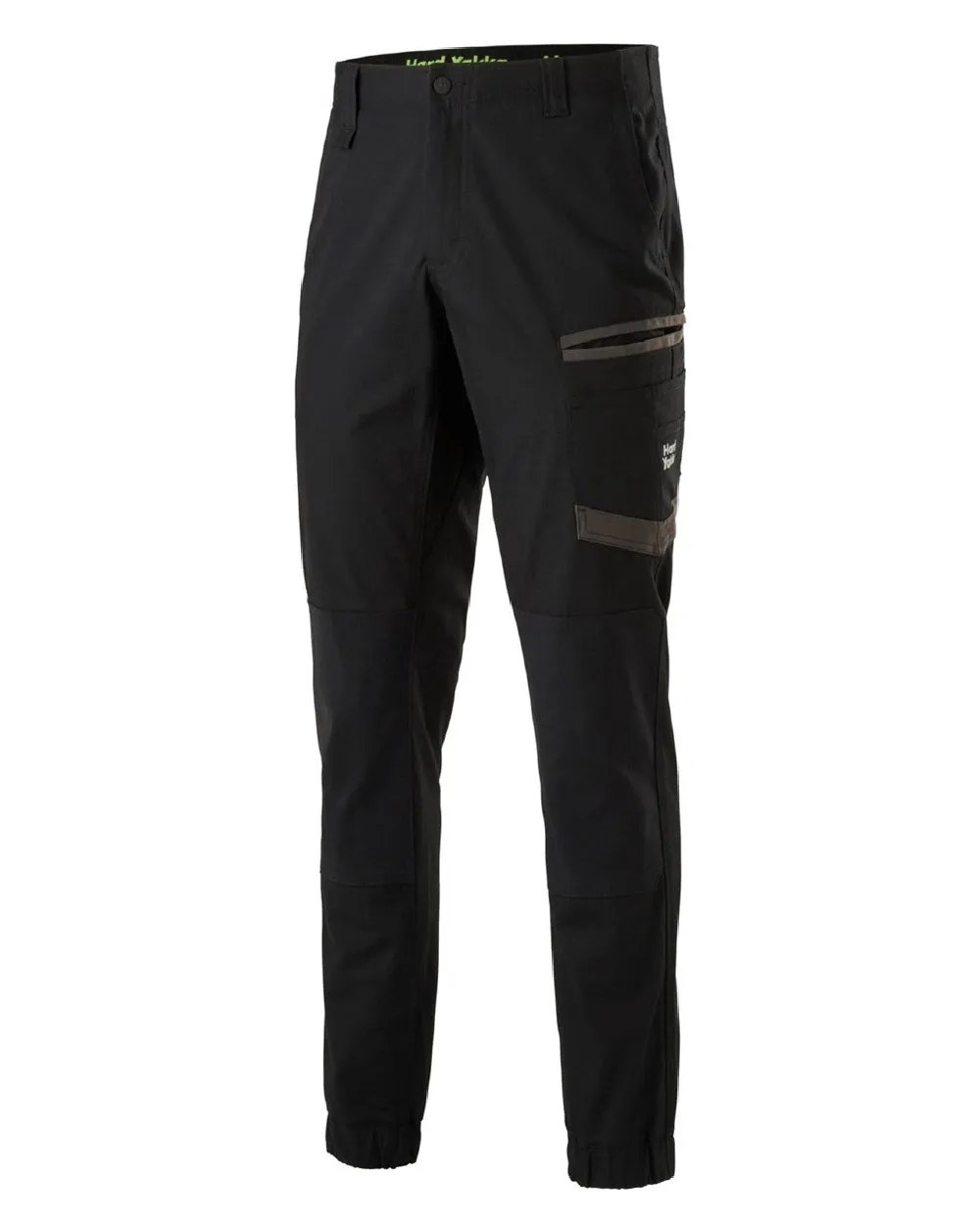 Hard Yakka Mens Raptor Active Cuffed Trousers Heavy Duty Work Pants