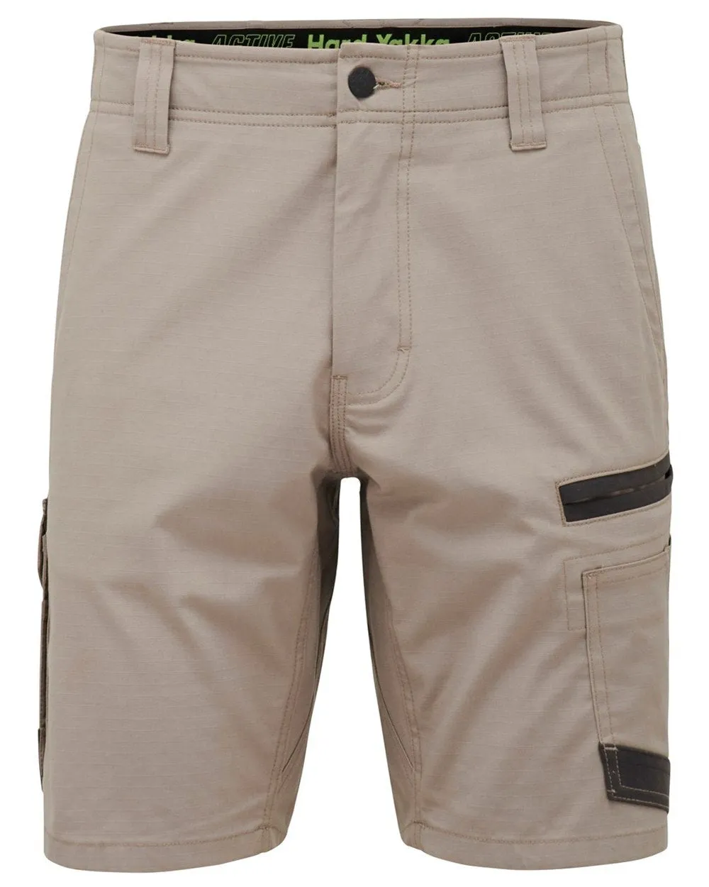 Hard Yakka Raptor Active Cargo Shorts Lightweight Walking Shorts