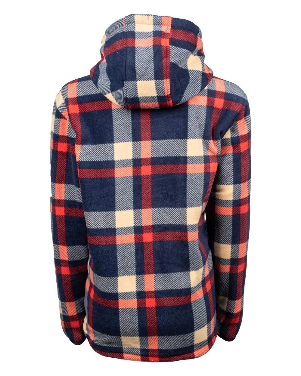 Hard Yakka Womens Check Zoodie Workwear Fleece Jackets
