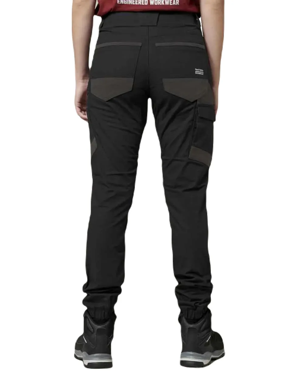 Hard Yakka Womens Raptor Cuffed Trousers Durable Work Trousers