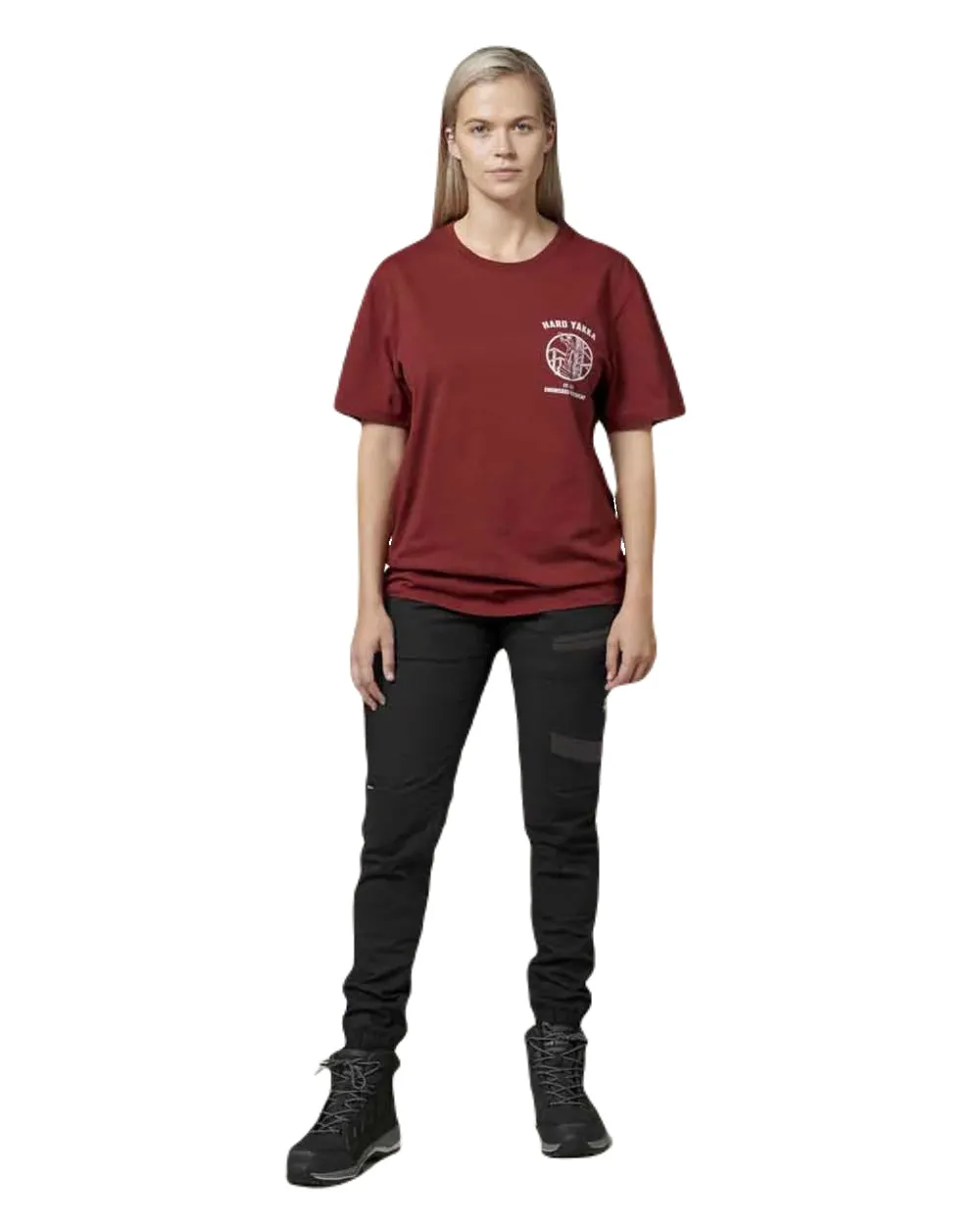 Hard Yakka Womens Raptor Cuffed Trousers Durable Work Trousers