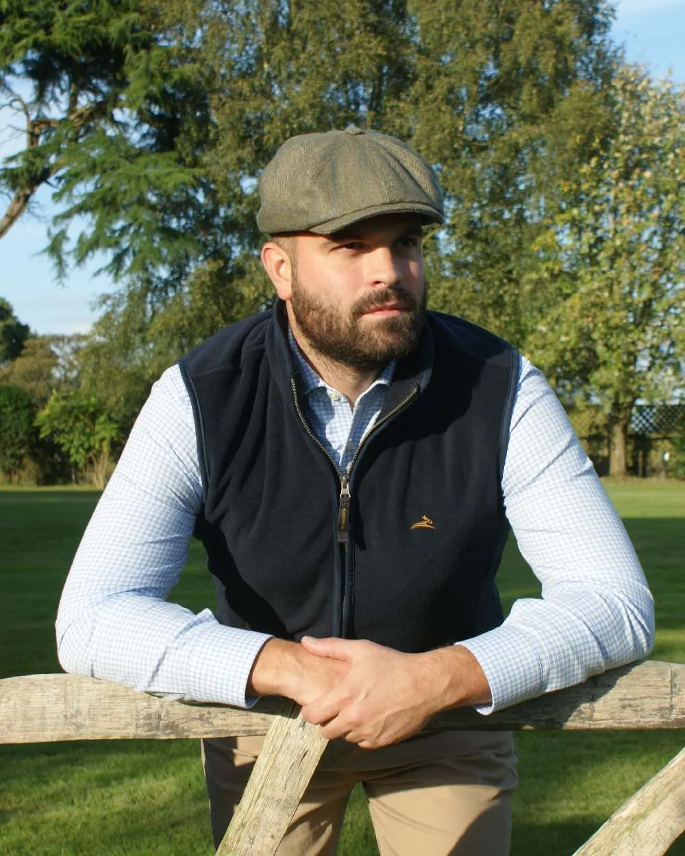 Harehill Birtles Gilet Tattersall Dress Shirts