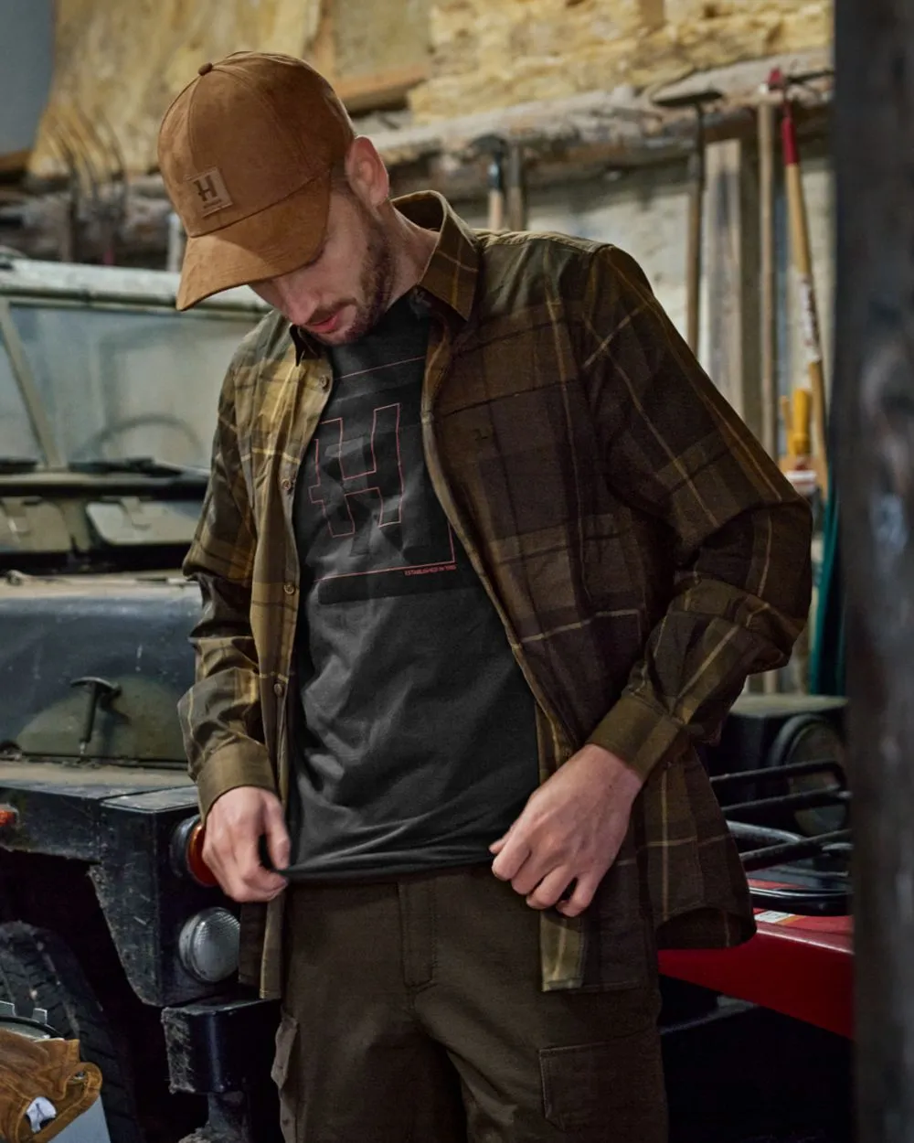 Harkila Akse Long Sleeve Shirt Harkila Button Shirts