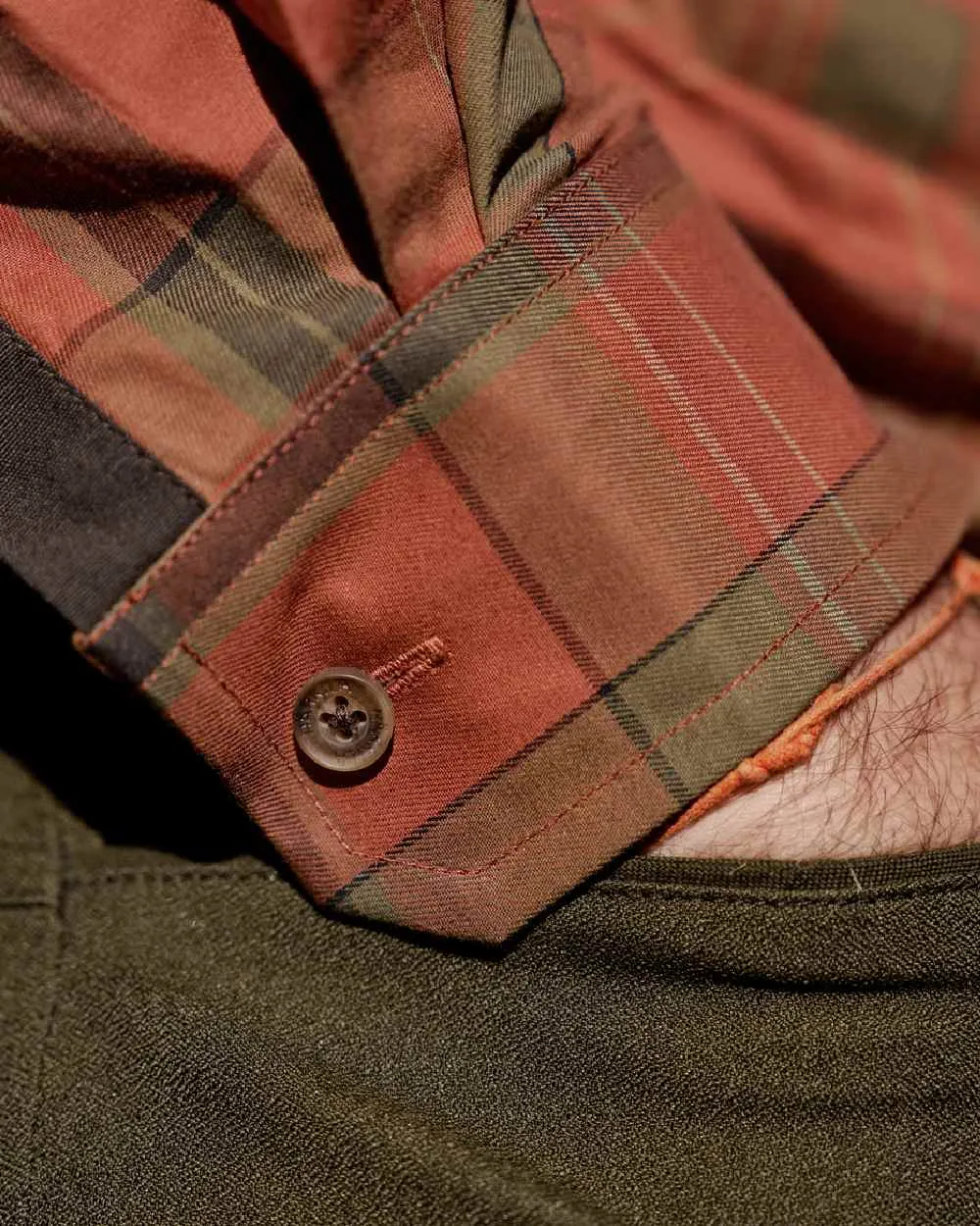 Harkila Anker Long Sleeve Shirt Workwear Button Shirts
