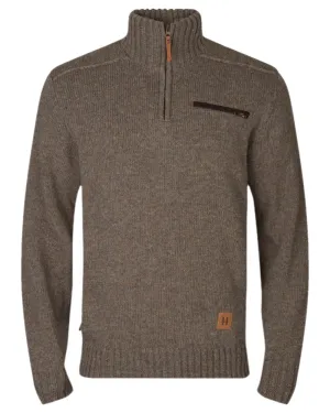 Harkila Annaboda 2.0 HSP Knit Pullover Lambswool Crew Sweaters