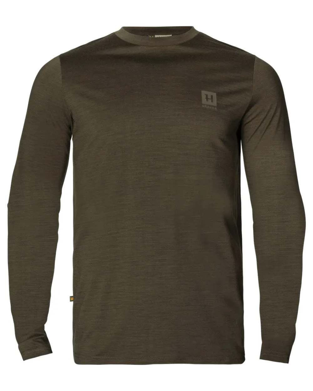 Harkila Base All Season Long Sleeve T-Shirt Shooting Check Shirts Men