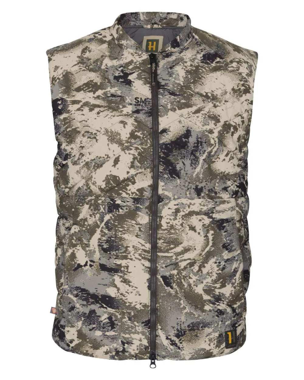 Harkila Camo HSP Insulated Waistcoat Long Sleeve Casual Tops