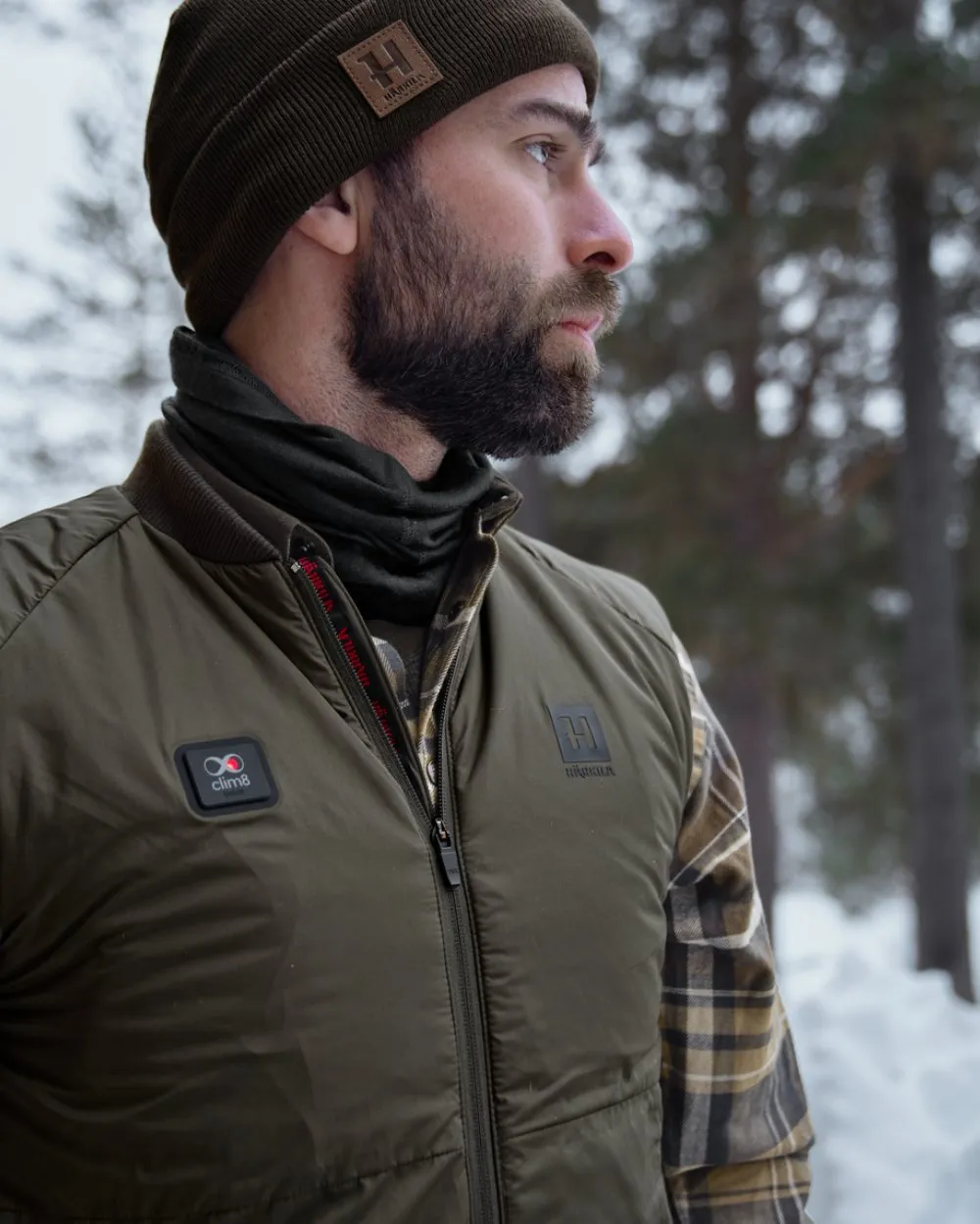 Harkila Clim8 Base Waistcoat Double Pocket Work Shirts