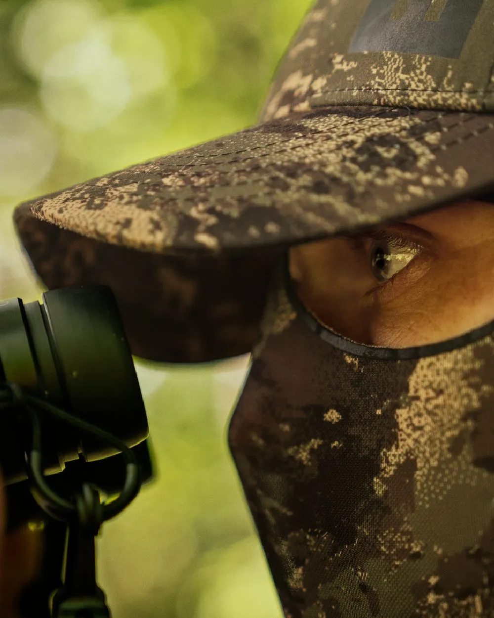Harkila Deer Stalker Camo Cap With Mesh Shooting Sun Hats