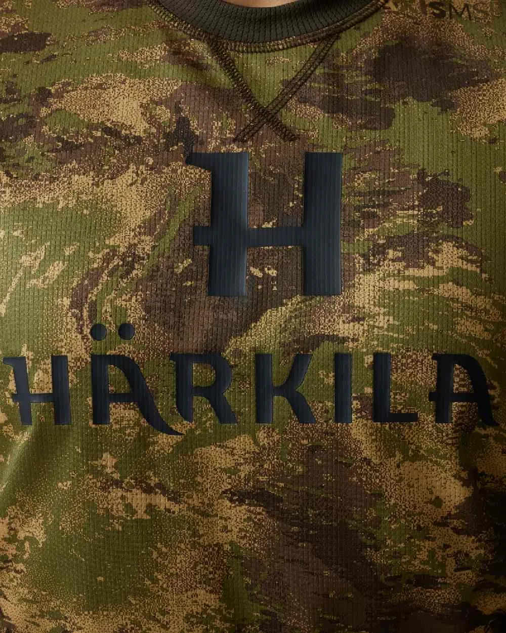 Harkila Deer Stalker Camo Long Sleeve T-Shirt Bushcraft Flannel Shirts