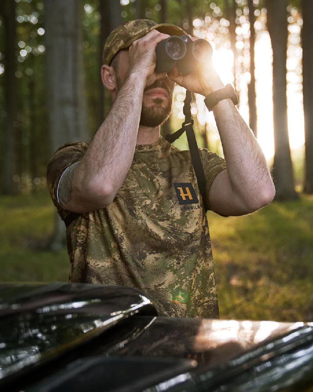Harkila Deer Stalker Camo Short Sleeve T-Shirt Harkila Button Shirts