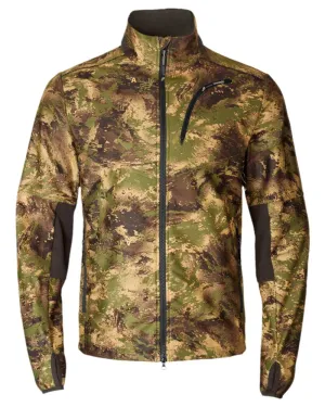 Harkila Deer Stalker Camo WSP Fleece Jacket High-Pile Hunting Fleece
