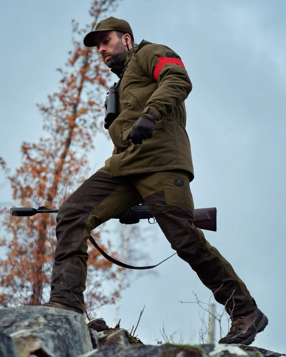 Harkila Driven Hunt HWS Leather Trousers Harkila Hunting Jackets