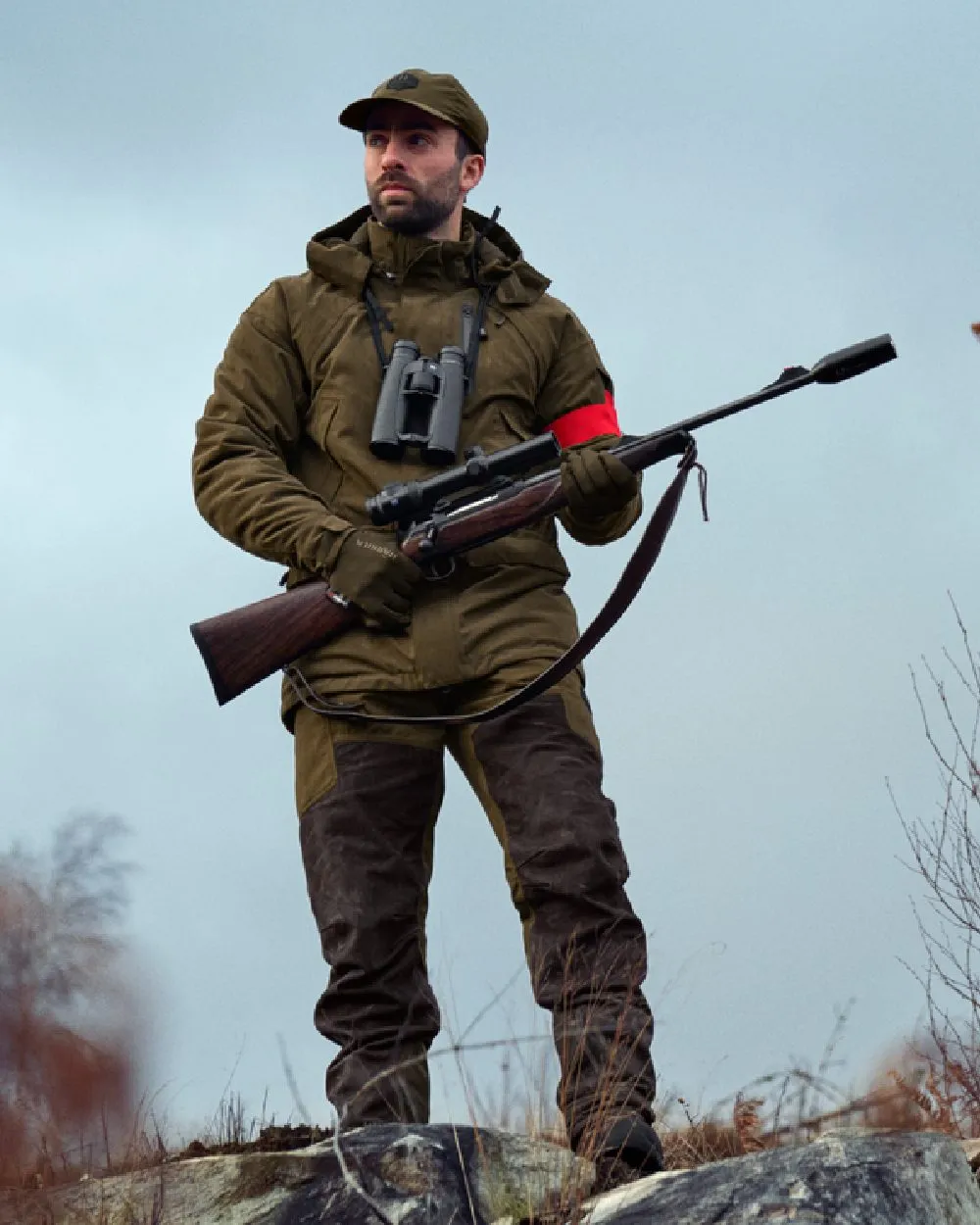 Harkila Driven Hunt HWS Leather Trousers Harkila Hunting Jackets