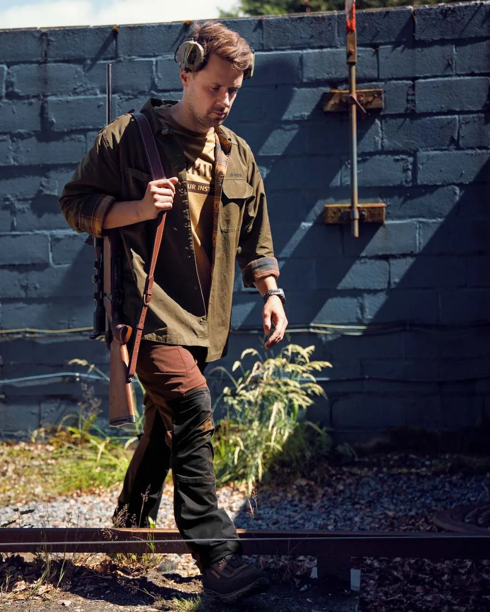 Harkila Eirik Reversible Shirt Jacket Shooting Check Shirts