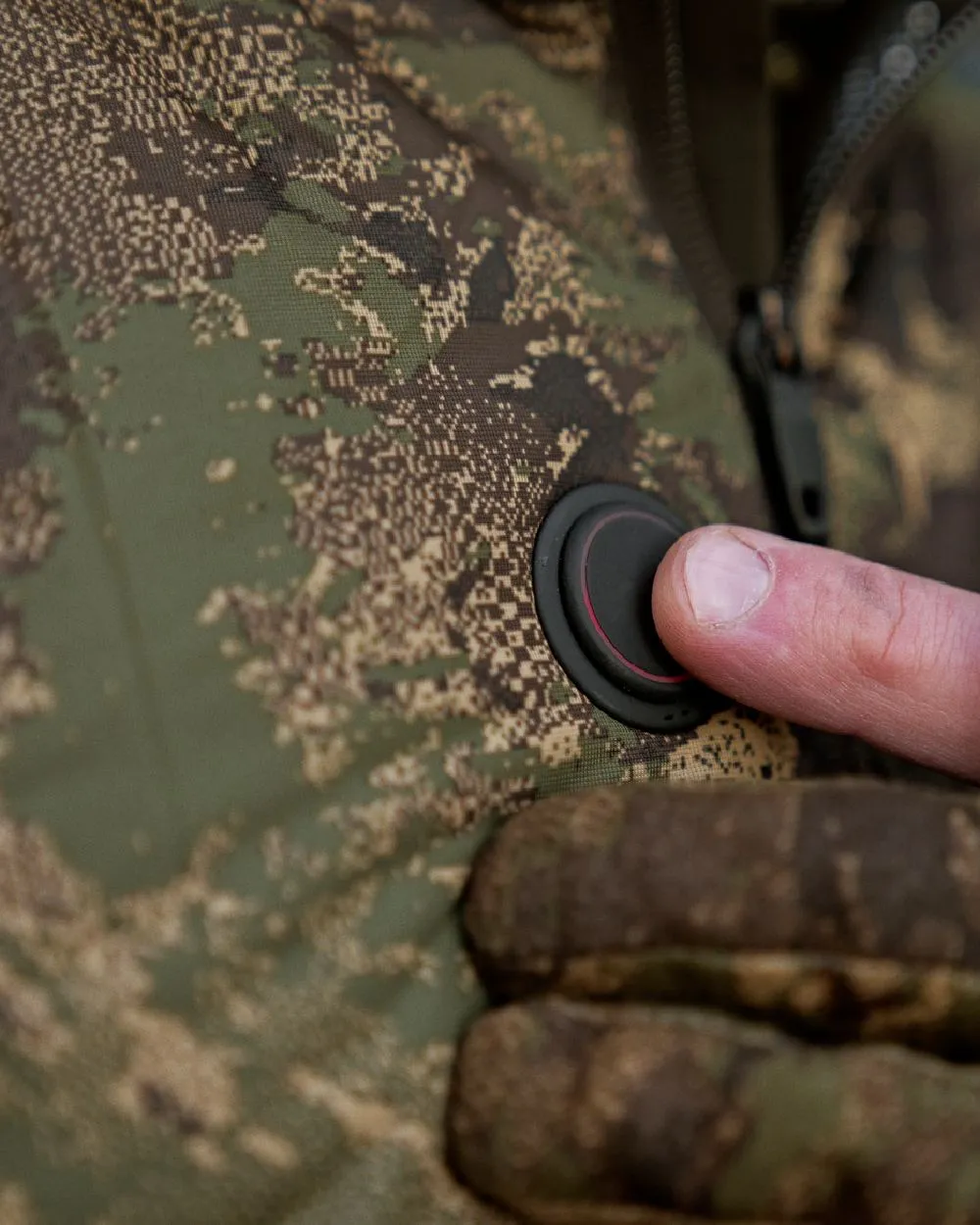 Harkila Heat Camo Jacket Heated Winter Coats