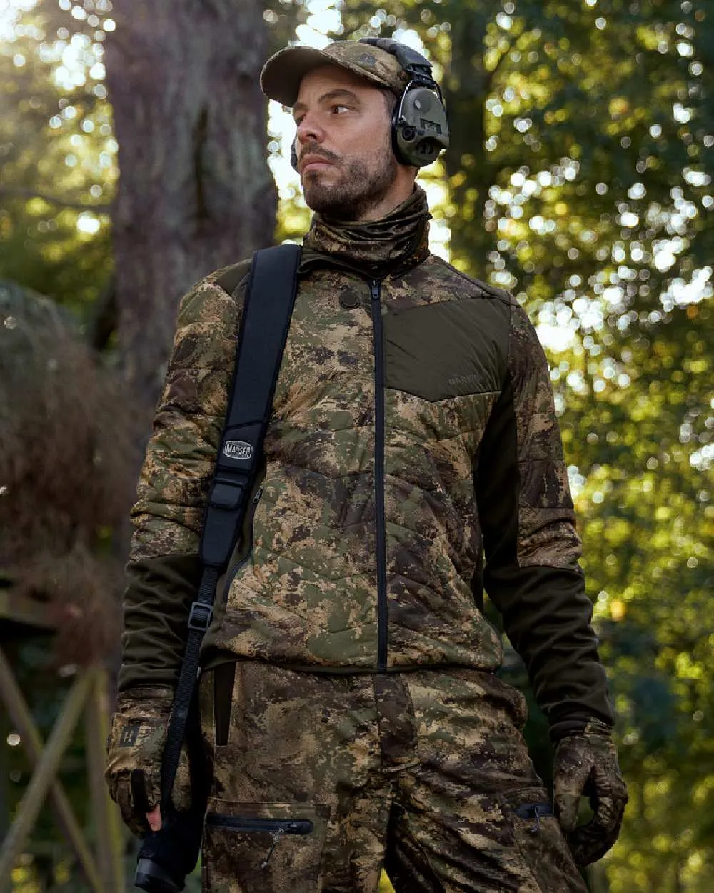 Harkila Heat Camo Jacket Men's Hunting Shell Jacket