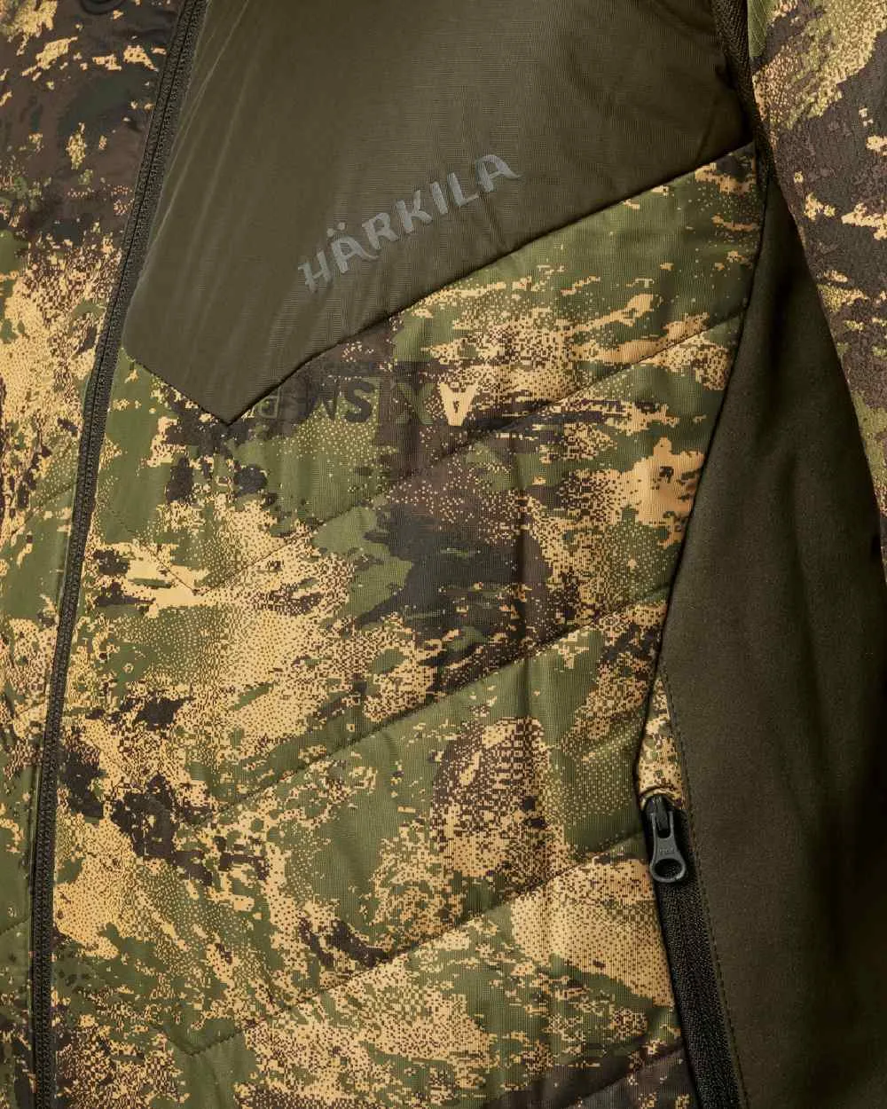 Harkila Heat Camo Waistcoat Double Pocket Work Shirts