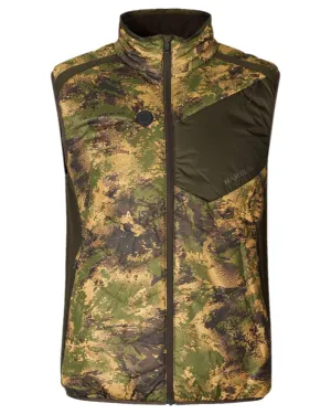 Harkila Heat Camo Waistcoat Long Sleeve Casual Tops