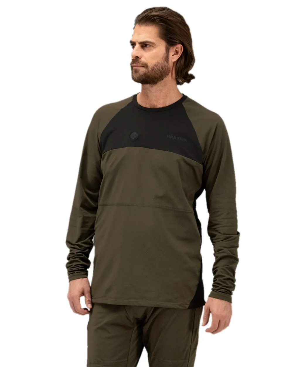 Harkila Heat Long Sleeve T-Shirt Harkila Button Shirts