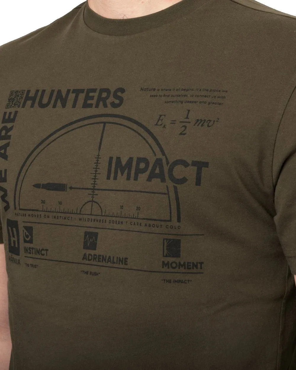 Harkila Impact Short Sleeve T-Shirt Shooting Check Shirts