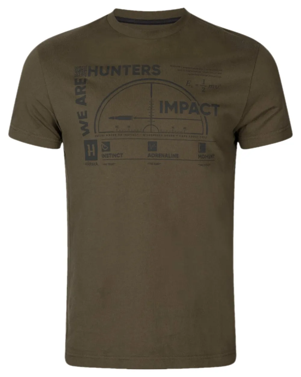 Harkila Impact Short Sleeve T-Shirt Shooting Check Shirts Men