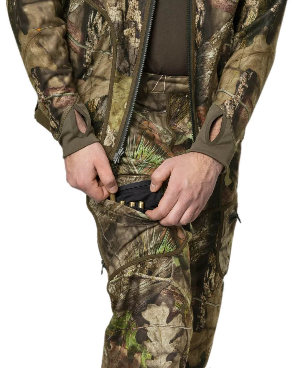 Harkila Kamko Camo Reversible WSP Trousers Waterproof Overtrousers Men