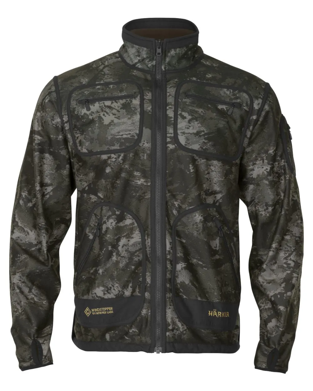 Harkila Kamko NOCTYX WSP Reversible Fleece Jacket All-Purpose Men's Coats