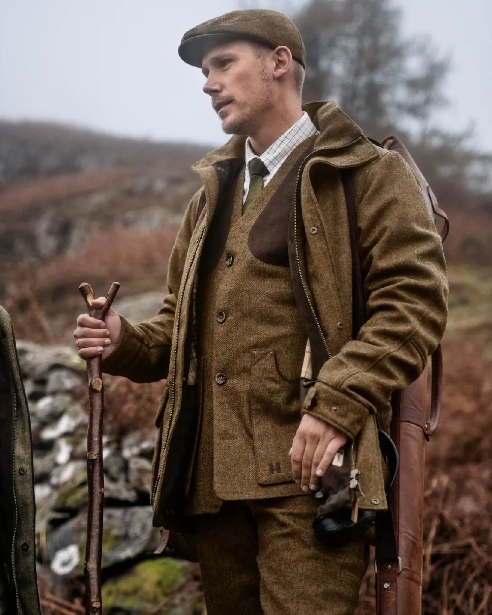 Harkila Kenmore Shooting Waistcoat Long Sleeve Cotton Shirts