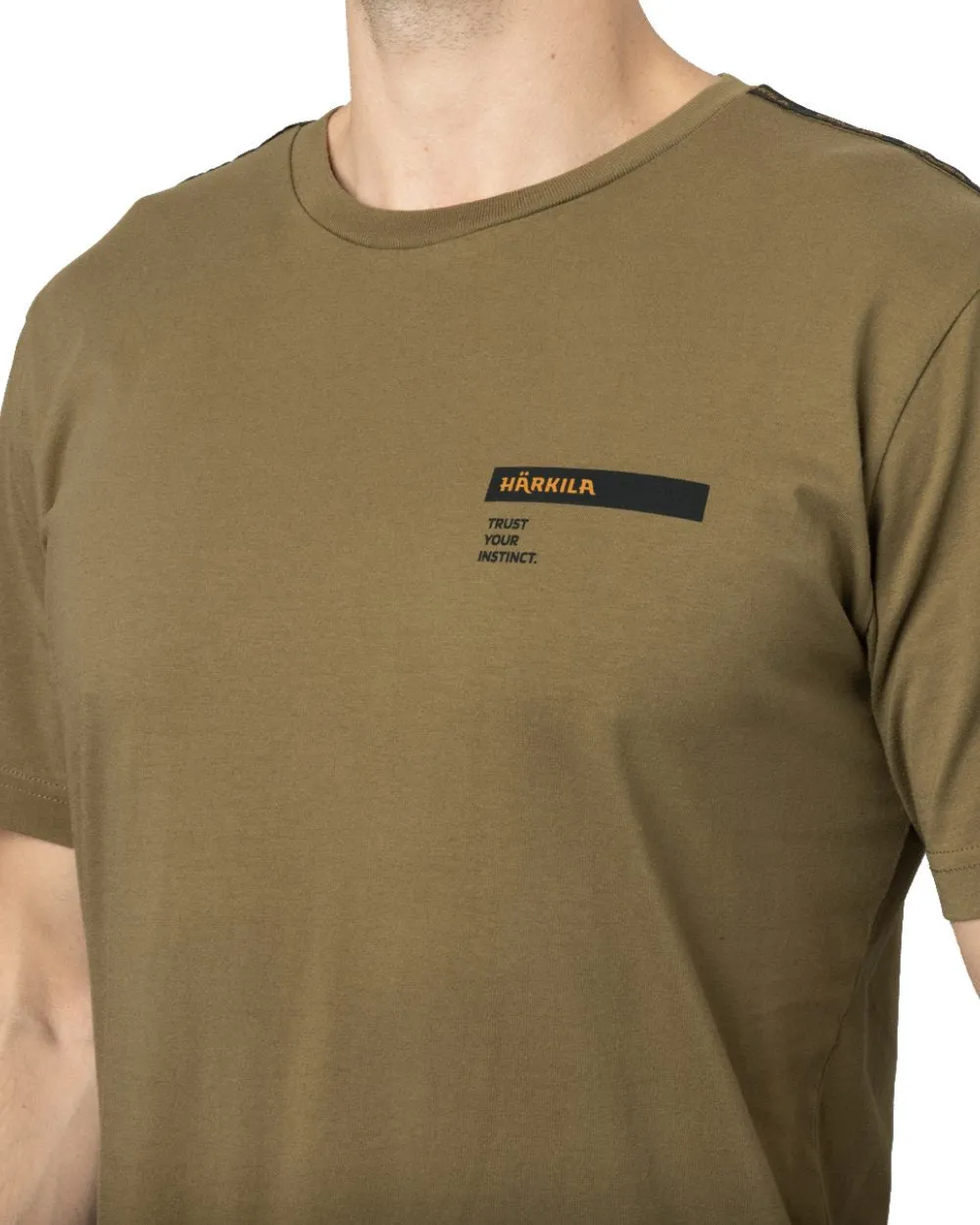 Harkila Logo Band Short Sleeve T-Shirt Harkila Button Shirts