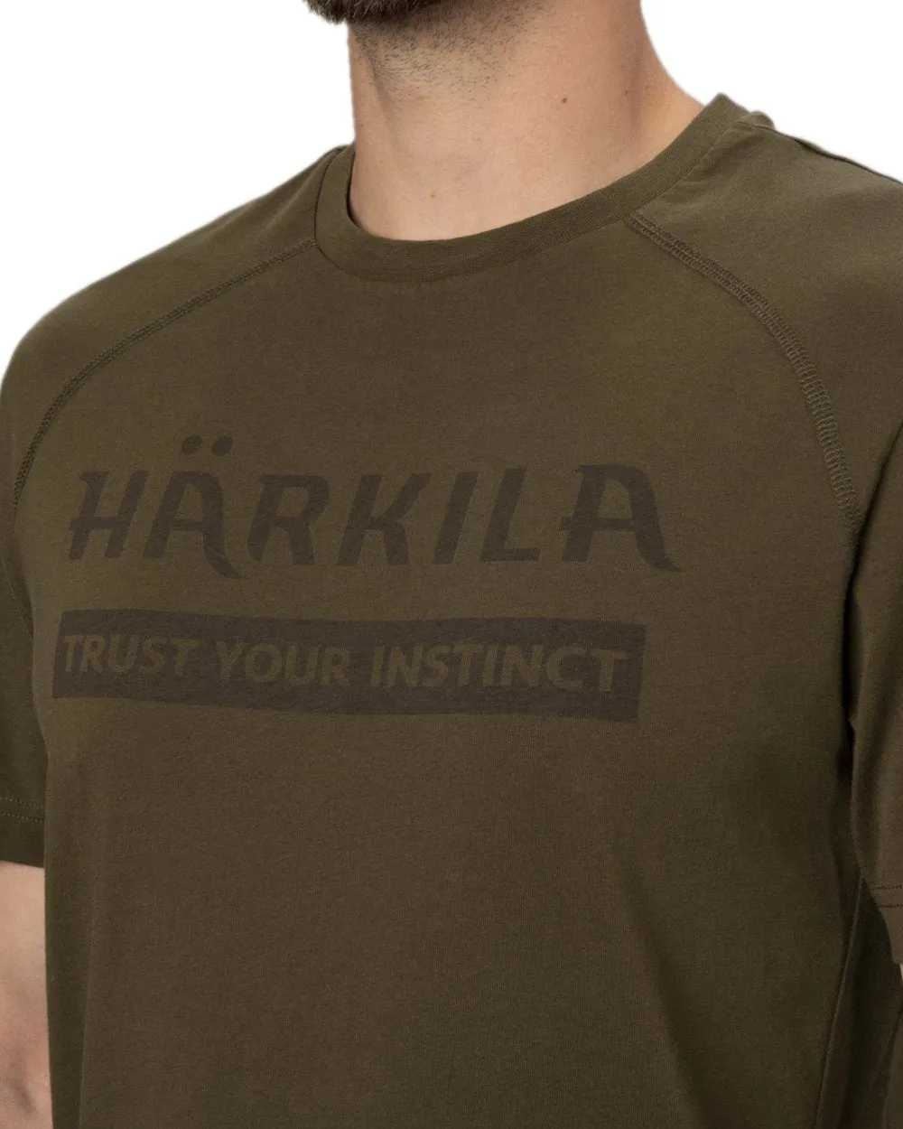 Harkila Logo Short Sleeve T-Shirt Harkila Button Shirts