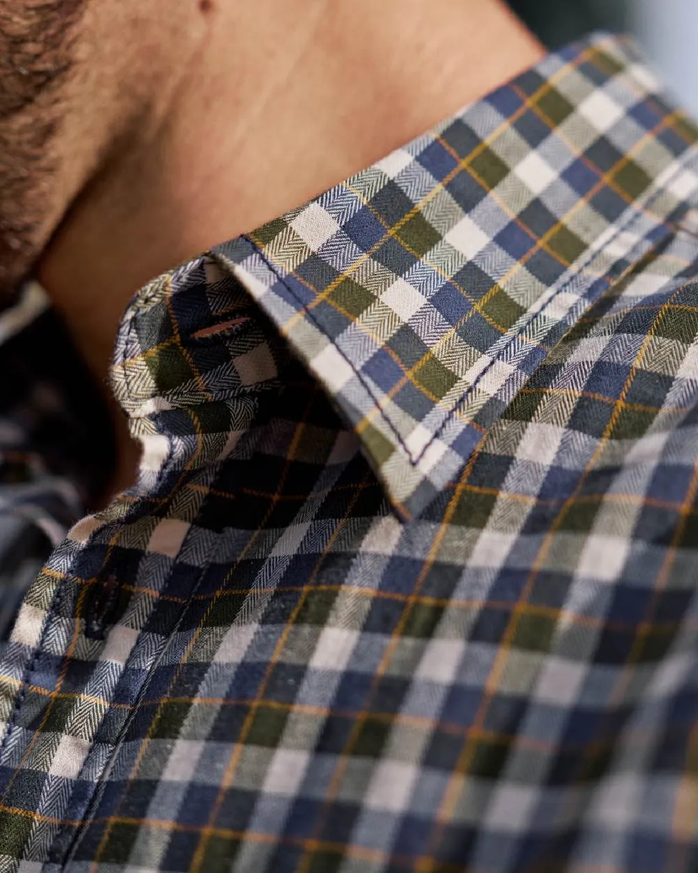 Harkila Mens Fjell Short Sleeve Shirt Harkila Button Shirts