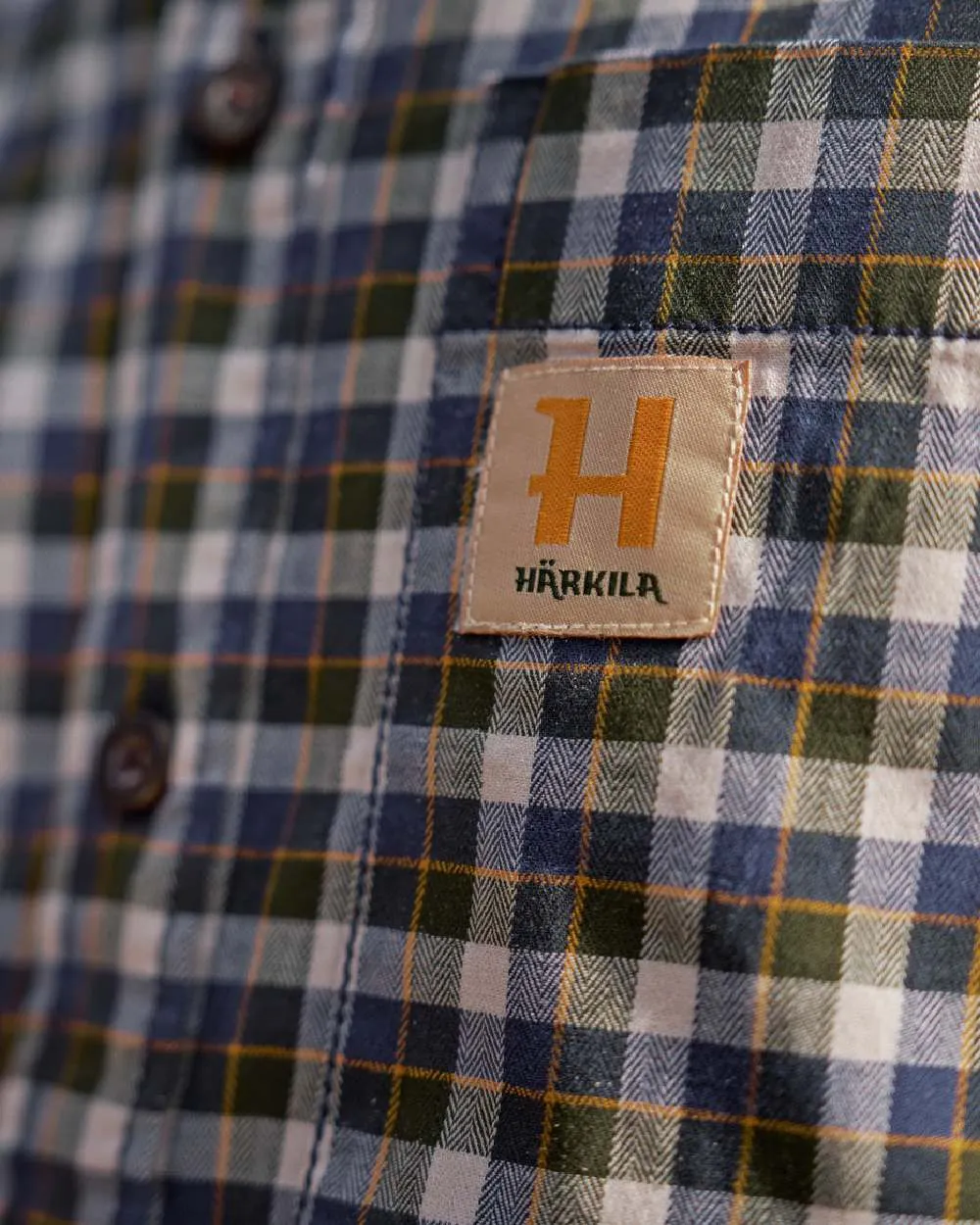 Harkila Mens Fjell Short Sleeve Shirt Harkila Button Shirts