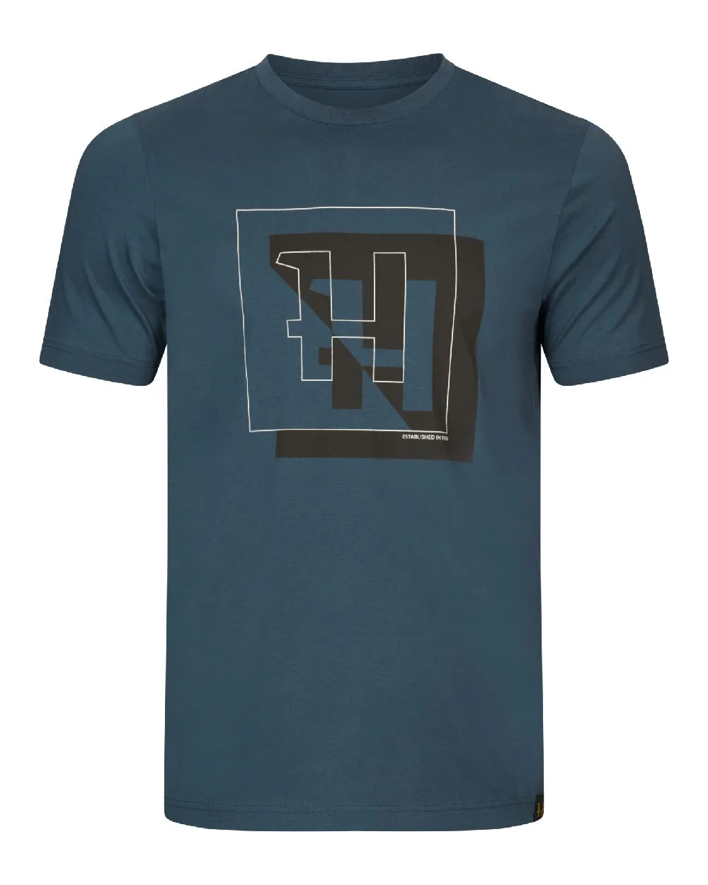 Harkila Mens H-Logo Short Sleeve T-shirt Harkila Classic Shirts