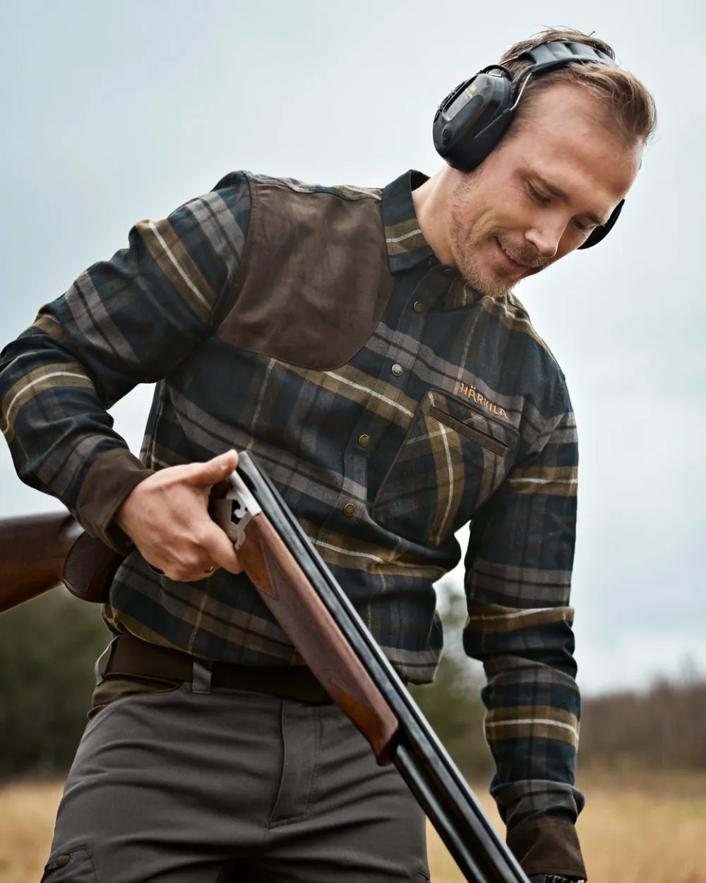 Harkila Mens Jarne Shooting Shirt Harkila Button Shirts